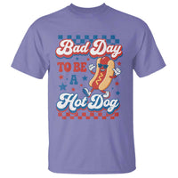 Bad Day To Be A Hot Dog T Shirt Hotdog Lover Wiener 4th Of July