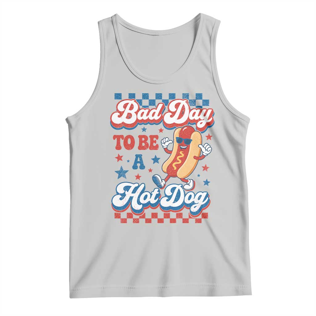 Bad Day To Be A Hot Dog Tank Top Hotdog Lover Wiener 4th Of July