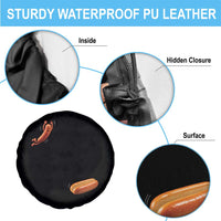 Funny Hot Dog Spare Tire Cover Hotdog Jumping Into Bun Sausage BBQ Grilling High Dive