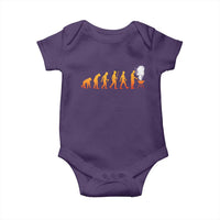 Funny BBQ Baby Onesie Evolution Of Grill Master Grilling Gifts Meat Smoking