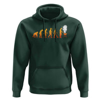Funny BBQ Hoodie Evolution Of Grill Master Grilling Gifts Meat Smoking