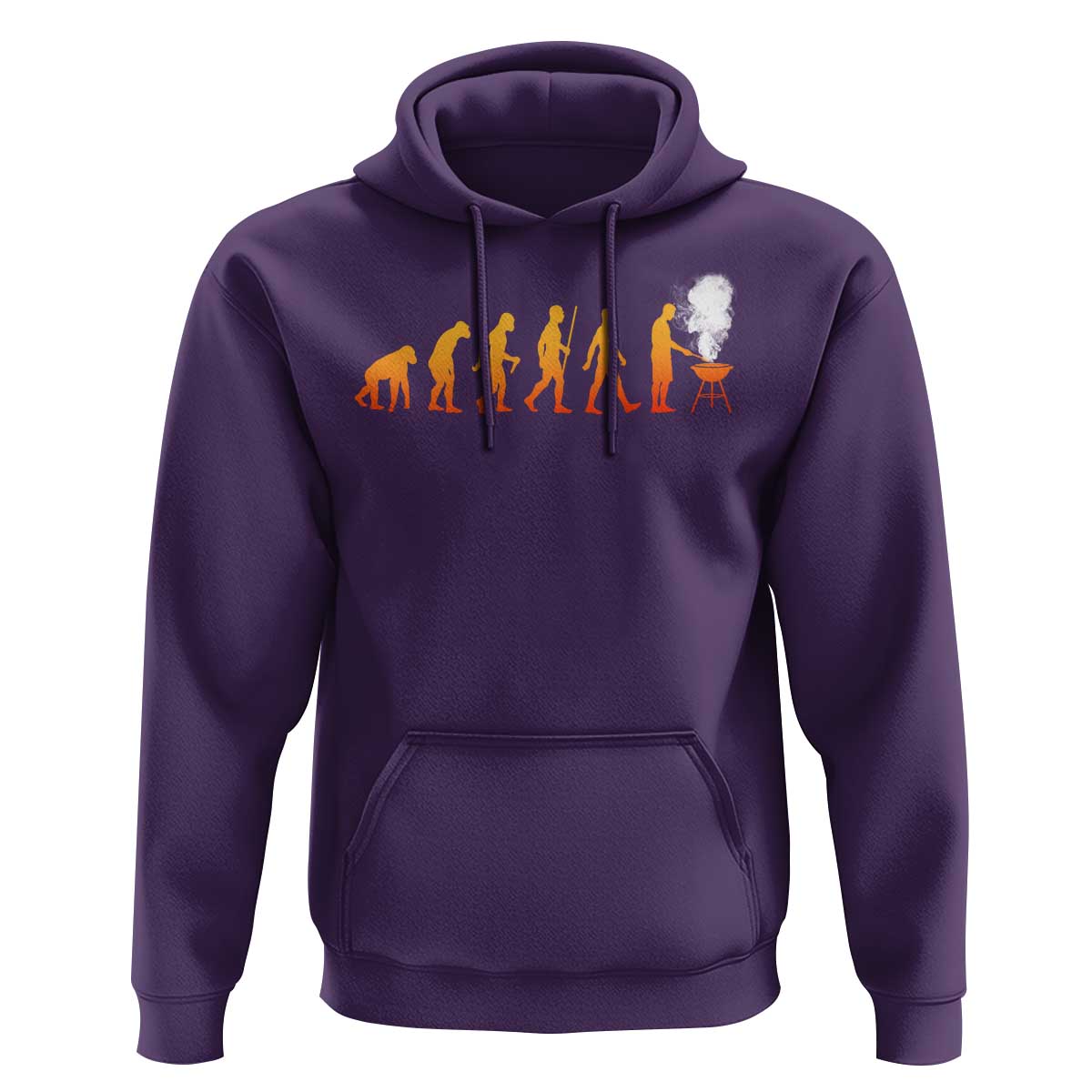 Funny BBQ Hoodie Evolution Of Grill Master Grilling Gifts Meat Smoking