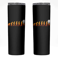Funny BBQ Skinny Tumbler Evolution Of Grill Master Grilling Gifts Meat Smoking