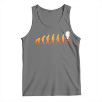 Funny BBQ Tank Top Evolution Of Grill Master Grilling Gifts Meat Smoking