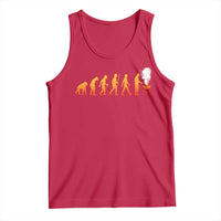 Funny BBQ Tank Top Evolution Of Grill Master Grilling Gifts Meat Smoking