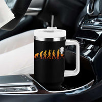 Funny BBQ Tumbler With Handle Evolution Of Grill Master Grilling Gifts Meat Smoking