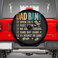 Funny Dad Spare Tire Cover Retro Dad Bank Fathers Day
