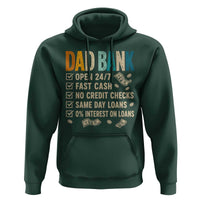 Funny Dad Hoodie Retro Dad Bank Fathers Day
