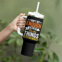 I Dont Get Enough Credit For The Things I Mange Not Say Tumbler With Handle Sarcastic Mean Person Adult Humor