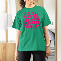Im My Mother in Laws Favorite Child T Shirt For Women Funny Daughter-in-Law Gifts