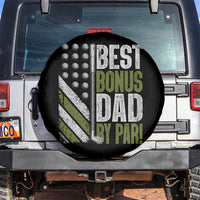 Best Bonus Dad By Par Spare Tire Cover Step Dad Golf American Flag Fathers Day Gift For Golfers