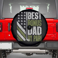 Best Bonus Dad By Par Spare Tire Cover Step Dad Golf American Flag Fathers Day Gift For Golfers