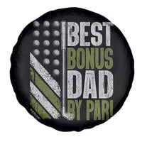 Best Bonus Dad By Par Spare Tire Cover Step Dad Golf American Flag Fathers Day Gift For Golfers