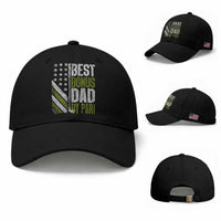 Best Bonus Dad By Par Baseball Cap Step Dad Golf American Flag Fathers Day Gift For Golfers