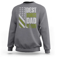 Best Bonus Dad By Par Sweatshirt Step Dad Golf American Flag Fathers Day Gift For Golfers