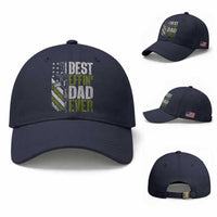 Best Effin Dad Ever Baseball Cap Fathers Day Daddy Gun American Flag TS10