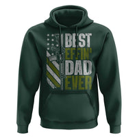 Best Effin Dad Ever Hoodie Fathers Day Daddy Gun American Flag TS10