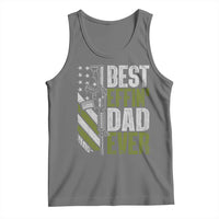Best Effin Dad Ever Tank Top Fathers Day Daddy Gun American Flag TS10