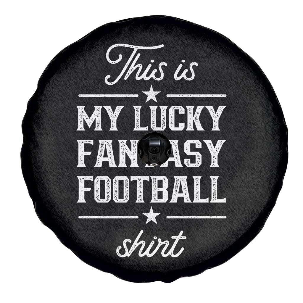Lucky Fantasy Football Spare Tire Cover Commissioner Draft Party Commish FFL - Wonder Print Shop