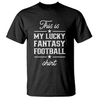 Lucky Fantasy Football T Shirt Commissioner Draft Party Commish FFL - Wonder Print Shop