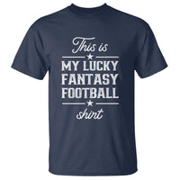 Lucky Fantasy Football T Shirt Commissioner Draft Party Commish FFL - Wonder Print Shop