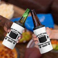 Lucky Fantasy Football 4 in 1 Can Cooler Tumbler Vintage Commissioner Draft Party Commish FFL - Wonder Print Shop