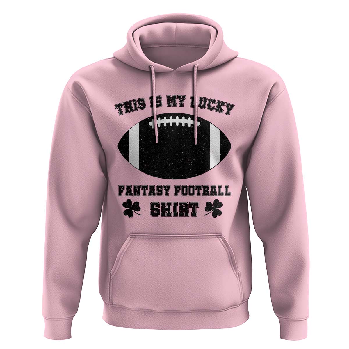 Lucky Fantasy Football Hoodie Vintage Commissioner Draft Party Commish FFL - Wonder Print Shop