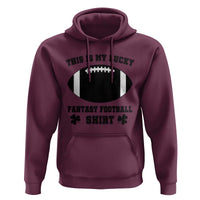 Lucky Fantasy Football Hoodie Vintage Commissioner Draft Party Commish FFL - Wonder Print Shop