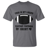 Lucky Fantasy Football T Shirt Vintage Commissioner Draft Party Commish FFL - Wonder Print Shop
