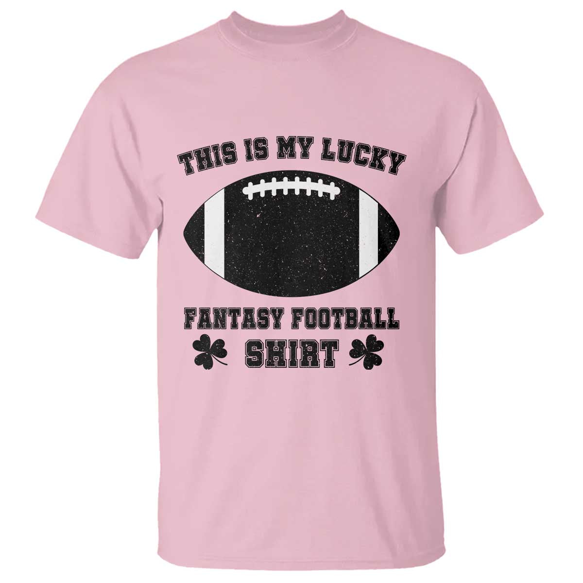 Lucky Fantasy Football T Shirt Vintage Commissioner Draft Party Commish FFL - Wonder Print Shop