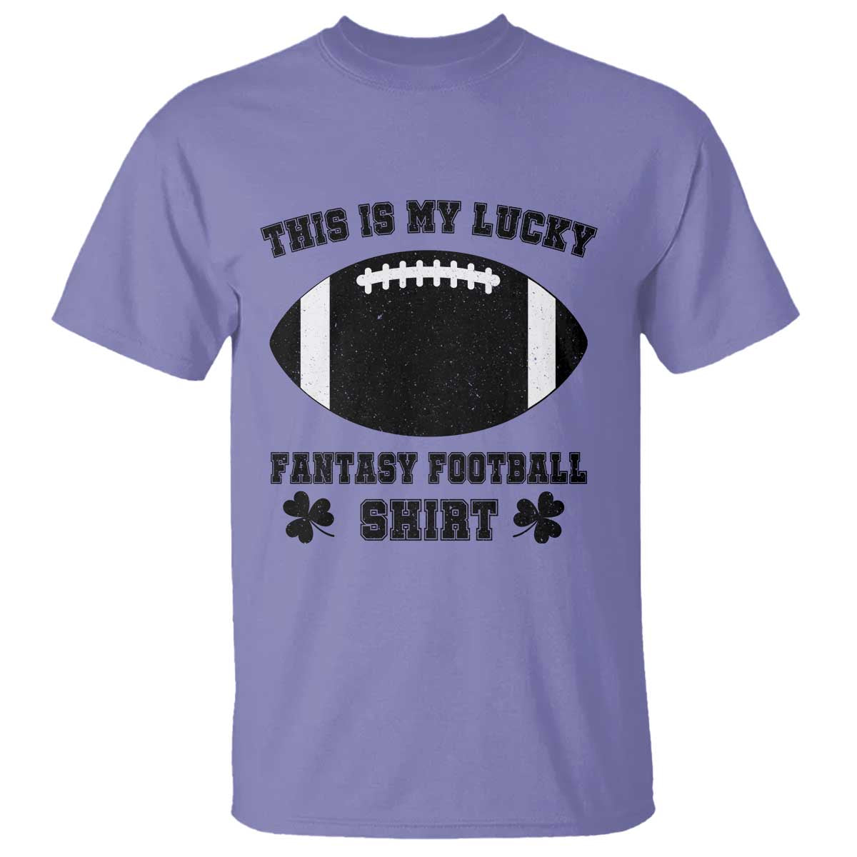 Lucky Fantasy Football T Shirt Vintage Commissioner Draft Party Commish FFL - Wonder Print Shop