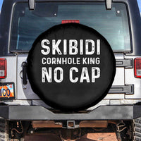 Cornhole King Spare Tire Cover No Cap Funny Bean Bag Toss Game