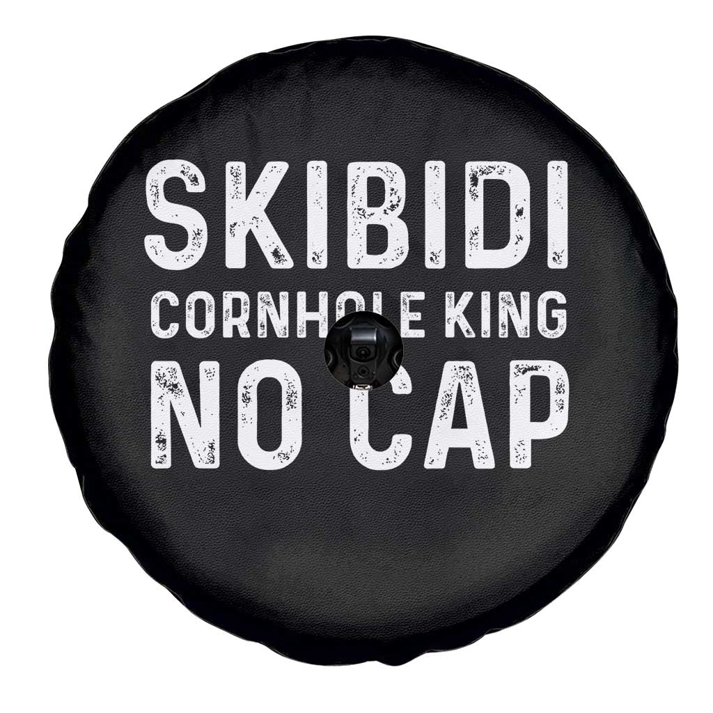 Cornhole King Spare Tire Cover No Cap Funny Bean Bag Toss Game