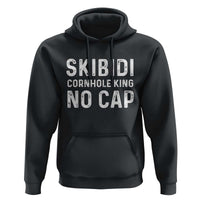 Cornhole King Hoodie No Cap Funny Bean Bag Toss Game
