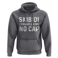 Cornhole King Hoodie No Cap Funny Bean Bag Toss Game