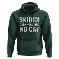 Cornhole King Hoodie No Cap Funny Bean Bag Toss Game