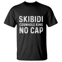 Cornhole King T Shirt No Cap Funny Bean Bag Toss Game