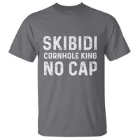 Cornhole King T Shirt No Cap Funny Bean Bag Toss Game