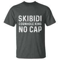 Cornhole King T Shirt No Cap Funny Bean Bag Toss Game