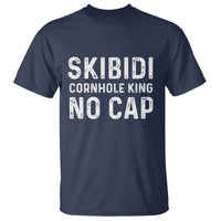 Cornhole King T Shirt No Cap Funny Bean Bag Toss Game