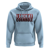 I Suck At Cornhole Hoodie Funny Bean Bag Toss Game