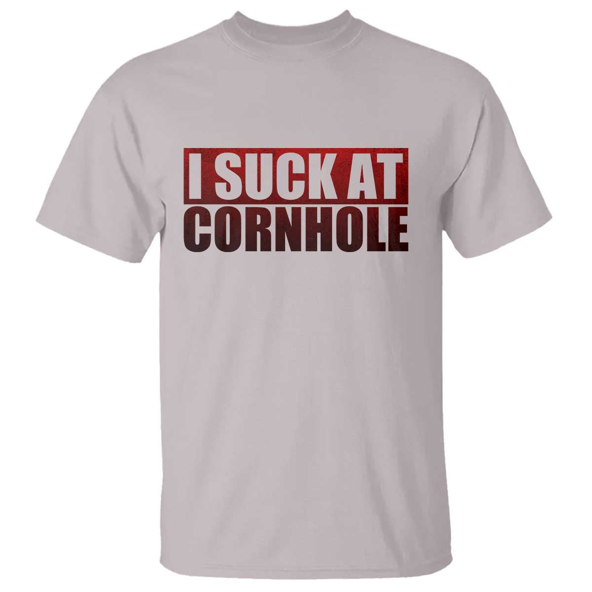 I Suck At Cornhole T Shirt Funny Bean Bag Toss Game