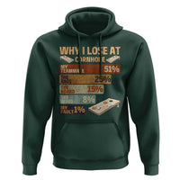 Funny Cornhole Player Hoodie Retro Why I Lose Game Day Bean Bag Toss Game