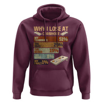 Funny Cornhole Player Hoodie Retro Why I Lose Game Day Bean Bag Toss Game