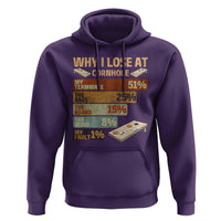 Funny Cornhole Player Hoodie Retro Why I Lose Game Day Bean Bag Toss Game