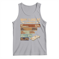 Funny Cornhole Player Tank Top Retro Why I Lose Game Day Bean Bag Toss Game