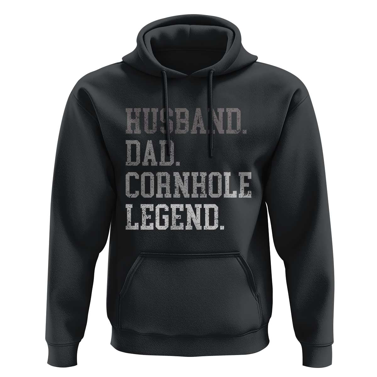 Husband Dad Cornhole Legend Hoodie Vintage Funny Birthday for Dad Fathers Day