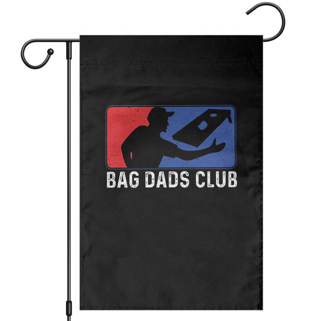 Funny Cornhole Bag Dads Club Garden Flag