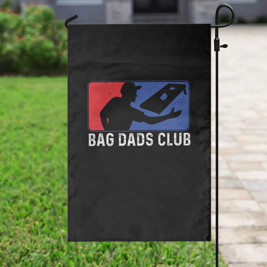 Funny Cornhole Bag Dads Club Garden Flag