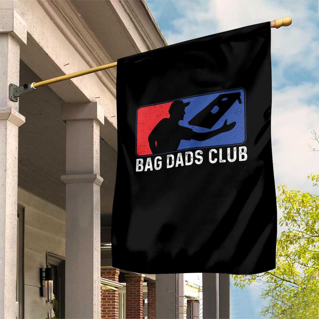 Funny Cornhole Bag Dads Club Garden Flag